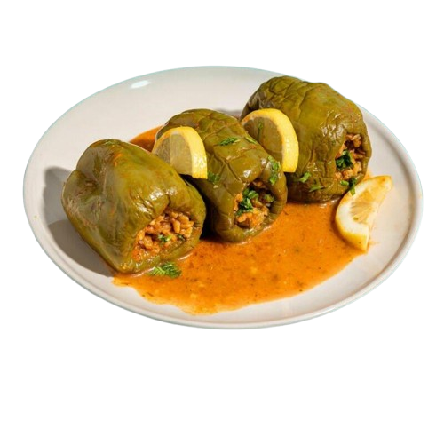 محشي الفلفل الأخضر البارد